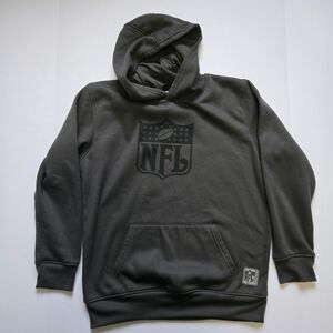 NFL Pullover Hoodie Sweatshirt Dark Gray Youth XL 14 to 16